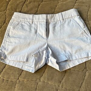JCrew Light Blue Chino Shorts